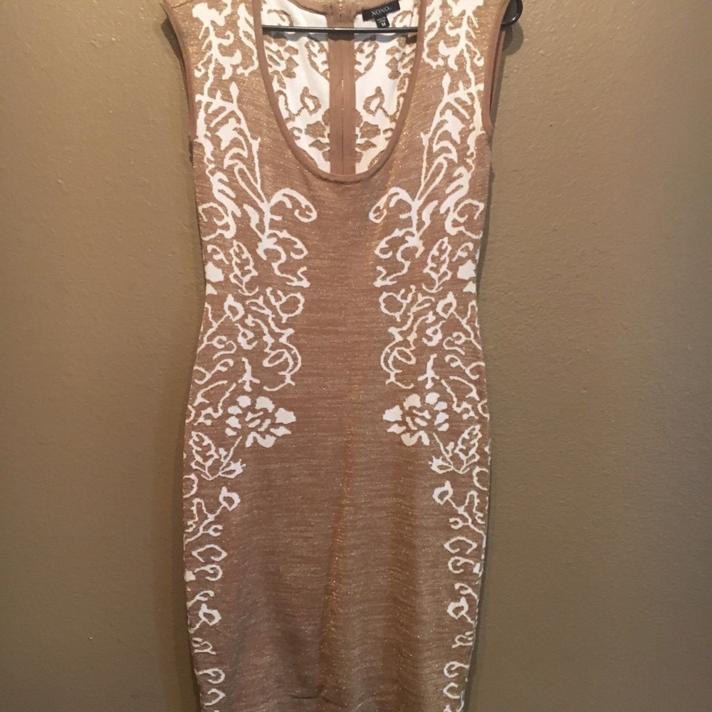 Gold Cocktail Dress